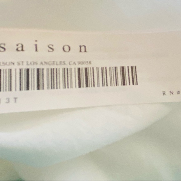 En Saison White Lace Long Sleeve Blouse SKU0662 - Picture 8 of 9